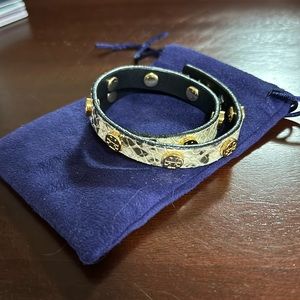 Tory Burch snake wrap bracelet